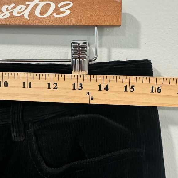 Brooks Brothers Woven in Italy Black Corduroy Preppy Straight Pants 8 - Picture 4 of 7